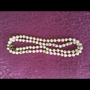 J crew pearl necklace